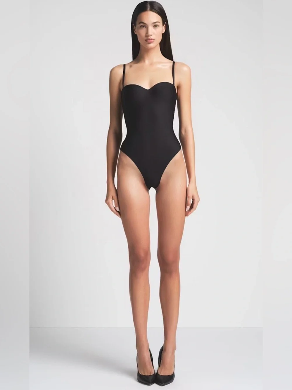 SKIMS BODY UNDERWIRE THONG BODYSUIT SIZE LARGE NEW